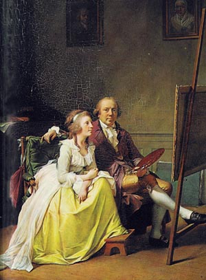 Jens Juel og hustru Rosine