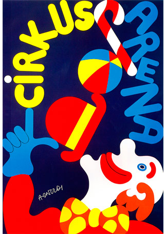 Cirkus-Arena plakat 1974