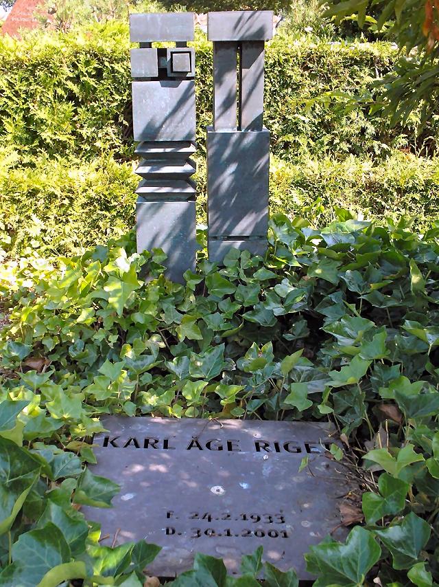 Karl Åge Riget - gravsted