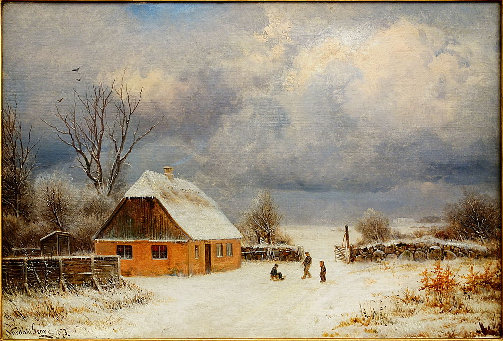 F Nordahl Grove vinterbillede 1873