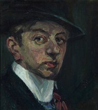 valdemar-secher-the-artists-self-portrait-1915